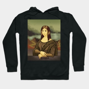 Monalisa Anime style Hoodie